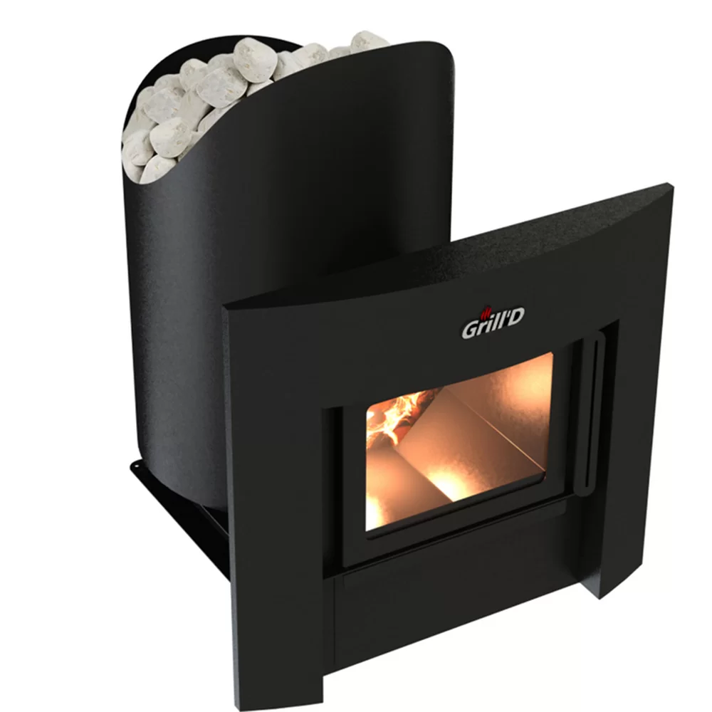 Печь банная Grill'D Aurora 180 Window в Слуцке