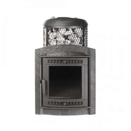 Печь банная ProMetall Атмосфера L комбинированная сетка-ламель Верде Гватемала в Слуцке