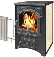 Печь-камин Везувий ПК-01 (205) с плитой и т/о беж.12 кВт купить в Слуцке