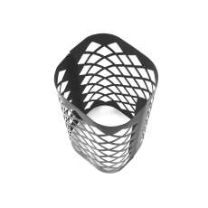 Сетка на трубу Везувий "РОМБ", BLACK в Слуцке