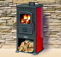Печь-камин Blist Zar красная в Слуцке