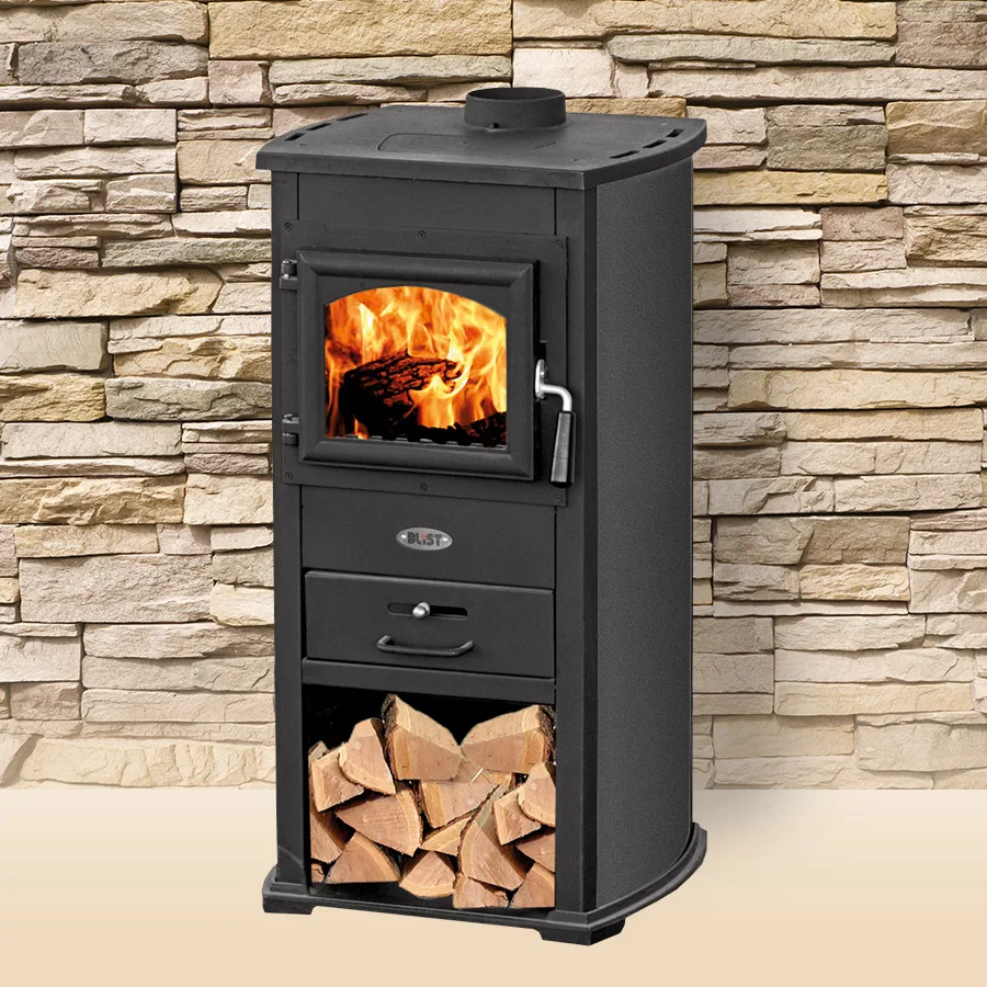 Печь-камин Blist Zar серая в Слуцке