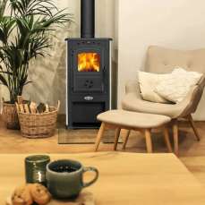 Печь-камин Blist Zar серая Амазонка бай фото в Слуцке