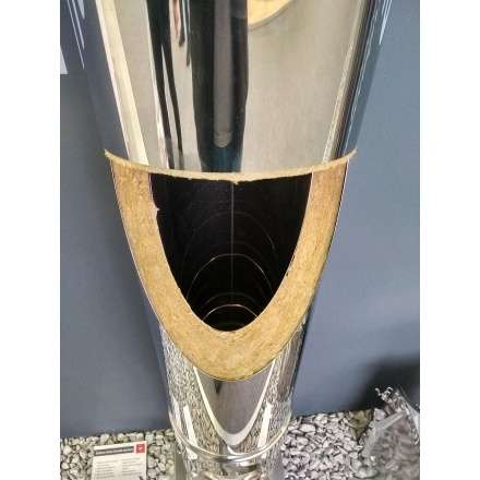 Сэндвич-труба 1 м Везувий 0,5 мм в Слуцке