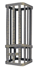 Сетка на трубу для Ураган под ШИБЕР (250х250х650) Гроза 24 купить в Слуцке