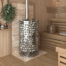 Печь для бани Эверест Steam Master 24 INOX (210М) в Слуцке