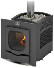 Печь для бани Теплодар БЫЛИНА-СЕТКА-12Ч Панорама (1.2) (без двери БЫЛИНА 16 обрамления) в Слуцке