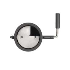 Шибер чугунный поворотный L-500 мм диамтер 115-120 мм в Слуцке