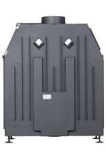 Каминная топка Экокамин Альфа 1000 B подовая черный шамот в Слуцке