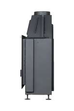 Каминная топка Экокамин Альфа 1000 B подовая черный шамот в Слуцке