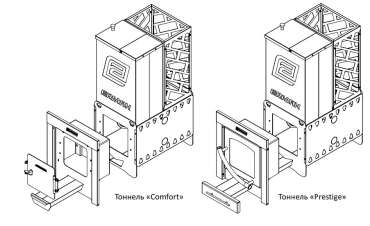 Печь банно-отопительная Ермак Cube 16 в Слуцке