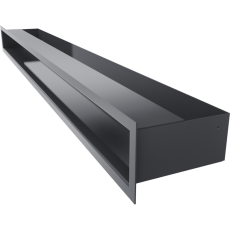 Решетка люфт 90х1000 (графит) купить в Слуцке