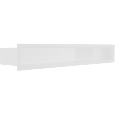 Решетка люфт 90х600 (белая) в Слуцке