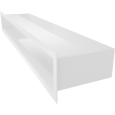 Решетка люфт 90х600 (белая) купить в Слуцке