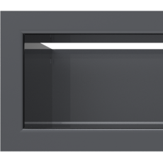 Решетка люфт 90х600 (графит) в Слуцке