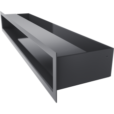 Решетка люфт 90х600 (графит) купить в Слуцке