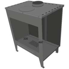 Купить Печь-камин Печь-камин Пегас Опти 180 сталь в Слуцке Амазонка бай фото в Слуцке