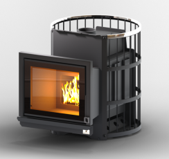 Печь для бани КРОНОС Колизей 24 ВСЧ Панорама Амазонка бай фото в Слуцке