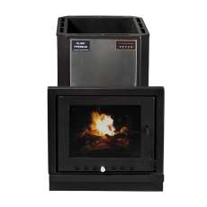 Купить чугунную Печь для бани КРОНОС Олимп Премиум 16 ВСЧ Панорама Амазонка бай фото в Слуцке