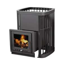 Печь для бани KRONOS ГИГАНТ 24 ВС ПАНОРАМА Амазонка бай фото в Слуцке