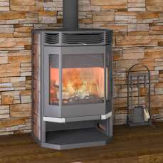 Печь-камин Мета-Бел АОТ 12 в модификации Ангара 12 в Слуцке