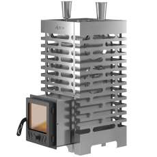 Печь для бани Везувий ASTON 20 INOX стекло в Слуцке