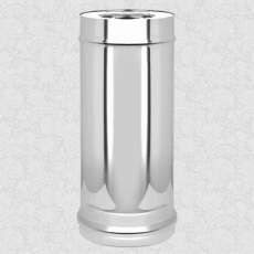 Сэндвич-труба L-0,5м AISI 430 1,0мм/0,5мм KERALUX купить в Слуцке