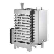 Печь для бани Везувий ASTON 16 INOX стекло АКВА в Слуцке