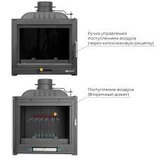 Каминная топка EVEREST U10 в Слуцке