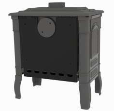 Печь-камин FireWay Gunter N чёрный в Слуцке