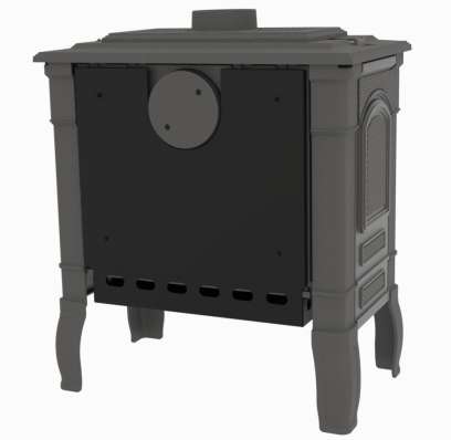 Печь-камин FireWay Gunter N чёрный в Слуцке