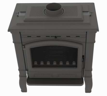 Печь-камин FireWay Gunter N чёрный в Слуцке