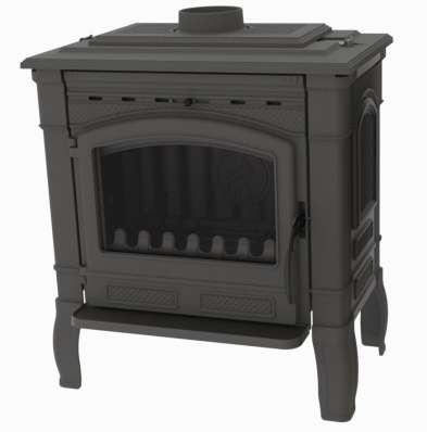 Печь-камин FireWay Gunter N чёрный в Слуцке