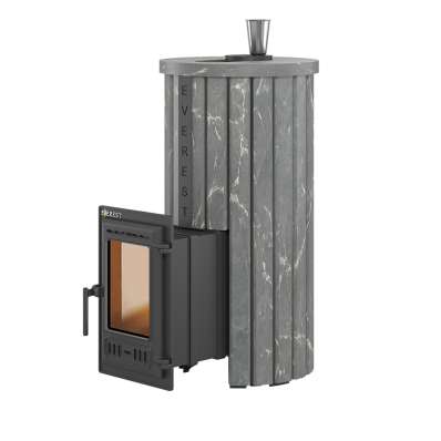 Печь для бани Эверест Steam Master 24 ЧУГУН Ламель Талькохлорит в Слуцке