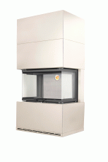 Камин Родос 800 СЛОНОВАЯ КОСТЬ шамот белый в Слуцке