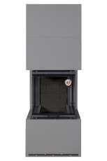 Камин Родос 900 ГРАФИТ, шамот черный в Слуцке