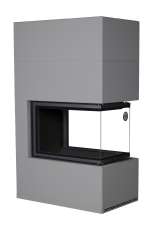 Камин Родос 900 ГРАФИТ, шамот черный в Слуцке