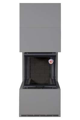 Камин Родос 900 ГРАФИТ, шамот черный в Слуцке