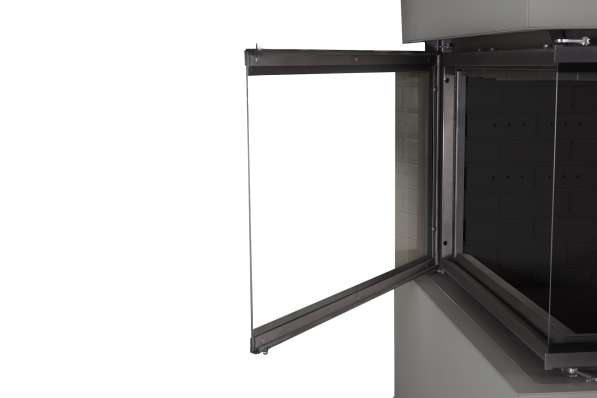 Камин Родос 900 ГРАФИТ, шамот черный в Слуцке