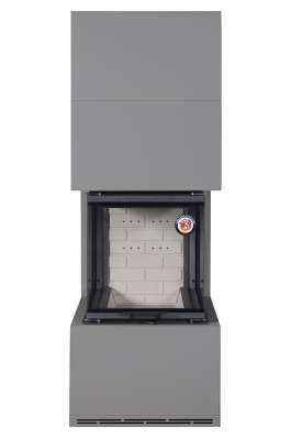 Камин Родос 900 ГРАФИТ, шамот белый в Слуцке