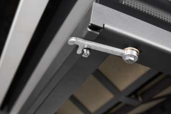 Камин Родос 900 ЧЕРНЫЙ, шамот белый в Слуцке