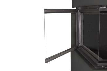 Камин Родос 900 ЧЕРНЫЙ, шамот черный в Слуцке