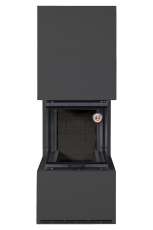 Камин Родос 900 ЧЕРНЫЙ, шамот черный в Слуцке