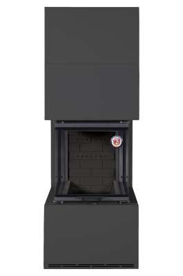Камин Родос 900 ЧЕРНЫЙ, шамот черный в Слуцке