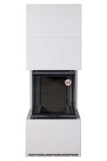 Камин Родос 900 СЛОНОВАЯ КОСТЬ, шамот черный в Слуцке