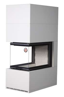 Камин Родос 900 СЛОНОВАЯ КОСТЬ, шамот белый в Слуцке