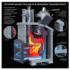 Комплект GFS ЗК 30(М) Президент 1020/60 Талькомагнезит в Слуцке