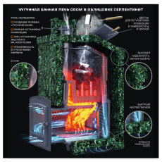 Универсальный печь-комплект Grom 50 (П2) в Слуцке