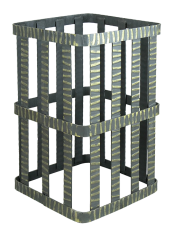 Сетка на трубу 300х300х500 Гефест ЗК 35/40/45 купить в Слуцке