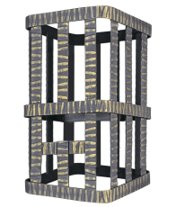 Сетка на трубу для Ураган 300х300х800 Гром 50 под шибер купить в Слуцке